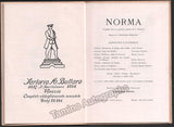 Season Program Teatro La Fenice 1949-1950 - Maria Callas in "Norma"