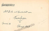 Seidel, Toscha - Friedman, Ignaz - Autograph Music Quote 1920