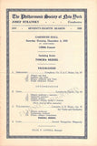 Seidel, Toscha - Lot of 3 Carnegie Hall Concert Programs 1919-1920