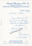 Sellner, Gustav Rudolf - Seefehlner, Egon - Boleslav, Barlog - Collection of Letters to Soprano Irma Beilke