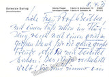 Sellner, Gustav Rudolf - Seefehlner, Egon - Boleslav, Barlog - Collection of Letters to Soprano Irma Beilke