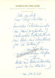 Sellner, Gustav Rudolf - Seefehlner, Egon - Boleslav, Barlog - Collection of Letters to Soprano Irma Beilke