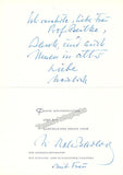 Sellner, Gustav Rudolf - Seefehlner, Egon - Boleslav, Barlog - Collection of Letters to Soprano Irma Beilke