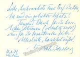 Sellner, Gustav Rudolf - Seefehlner, Egon - Boleslav, Barlog - Collection of Letters to Soprano Irma Beilke