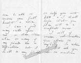 Sheridan, Margaret - Autograph Letter Collection