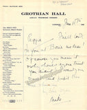 Sheridan, Margaret - Autograph Letter Collection