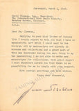 Sibelius, Jean - Typed Letter Signed 1948