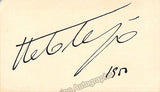 Singer Autographs - Lot of 18 Signatures
