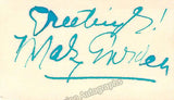 Singer Autographs - Lot of 21 Signatures