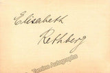 Singer Autographs - Lot of 21 Signatures