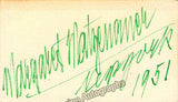 Singer Autographs - Lot of 21 Signatures