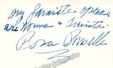 Singer Autographs - Lot of 21 Signatures