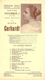 Singer Recitals at Aeolian Hall 1920s - Lot of 10 Playbills