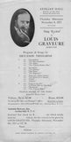 Singer Recitals at Aeolian Hall 1920s - Lot of 10 Playbills