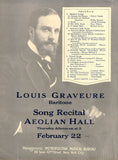 Singer Recitals at Aeolian Hall 1920s - Lot of 10 Playbills