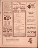 Singer Recitals at Carnegie Hall 1917-1919 - Lot of 7 Programs