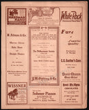 Singer Recitals at Carnegie Hall 1917-1919 - Lot of 7 Programs