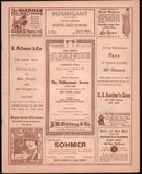 Singer Recitals at Carnegie Hall 1917-1919 - Lot of 7 Programs