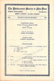Singer Recitals at Carnegie Hall 1919-1921 - Lot of 7 Programs + Playbills