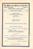 Singer Recitals at Carnegie Hall 1919-1921 - Lot of 7 Programs + Playbills