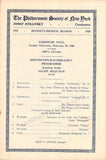 Singer Recitals at Carnegie Hall 1919-1921 - Lot of 7 Programs + Playbills