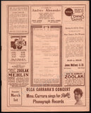 Singer Recitals at Carnegie Hall - Lot of 6 Programs 1918-1932