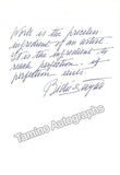 Singers Autograph Quotes - Set of 7 Signed Pages