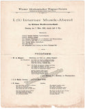 Singing Recital Programs Vienna 1894-1914 - Lot of 6