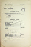 Sociedad Filarmonica Madrileña - Collection of 28 Vocal Concert Programs 1905-1929