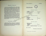 Sociedad Filarmonica Madrileña - Collection of 28 Vocal Concert Programs 1905-1929