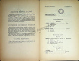 Sociedad Filarmonica Madrileña - Collection of 28 Vocal Concert Programs 1905-1929