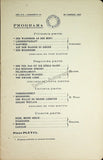 Sociedad Filarmonica Madrileña - Collection of 28 Vocal Concert Programs 1905-1929