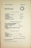 Sociedad Filarmonica Madrileña - Collection of 28 Vocal Concert Programs 1905-1929