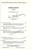 Souzay, Gerard - Lot of 3 Signed Programs