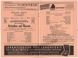 Staats Theater Berlin - Program lot of 5 1925-1936