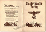 Staats Theater Berlin - Program lot of 5 1925-1936