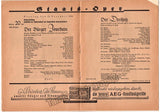Staats Theater Berlin - Program lot of 5 1925-1936