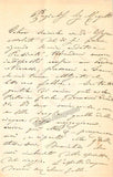 Stefanini Donzelli, Elisa - Autograph Letter Signed
