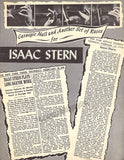 Stern, Isaac - Playbill and Program Lot