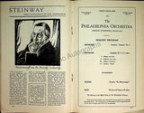 Stokowski, Leopold - Philadelphia Orchestra Program Lot 1924-1940