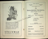 Stokowski, Leopold - Philadelphia Orchestra Program Lot 1924-1940