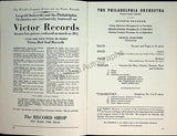 Stokowski, Leopold - Philadelphia Orchestra Program Lot 1924-1940