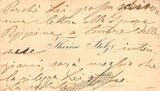 Stolz, Teresa - Autograph Note Signed