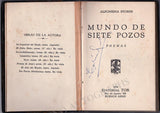 Storni, Alfonsina - Autograph Poem Signed 1934 + Book
