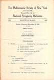 Stransky, Josef - Lot of 7 Carnegie Hall Concert Programs 1920-1923