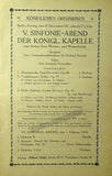 Strauss Conducting - Lot of 8 Programs 1912-1917 - Konigliches Opernhaus Berlin