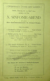 Strauss Conducting - Lot of 8 Programs 1914-1919 - Konigliches Opernhaus Berlin