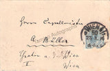 Strauss, Johann (II) - Autograph Note on his Personal Card