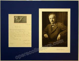 Strauss, Richard - Autograph Letter Signed with Photo