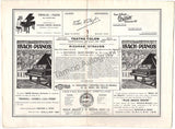 Strauss, Richard - Concert Program Conducting his Own Music - Buenos Aires 1920